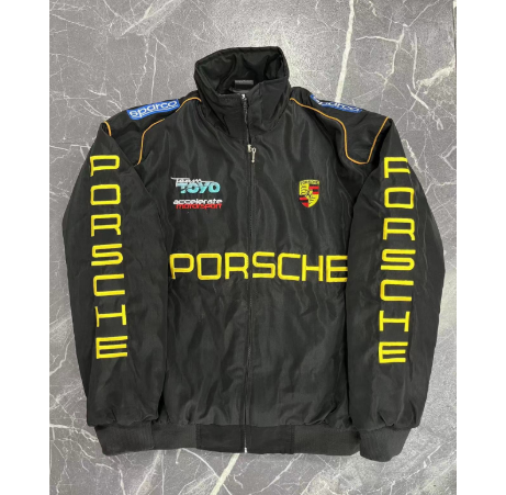 F1 Racing Jacket - Vintage Style Embroidered Outerwear -