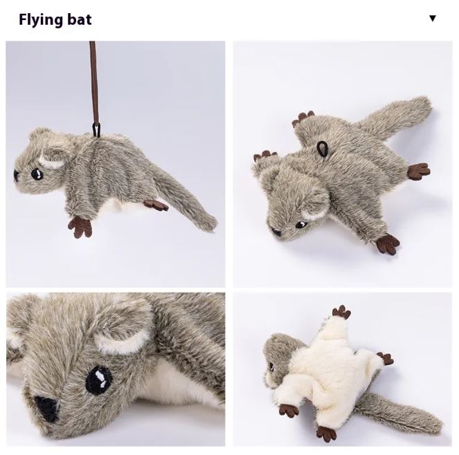 Interactive Flapping Bird Plush Toy -