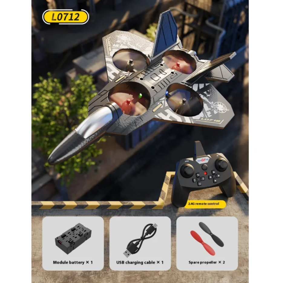Lightweight Foam RC Fighter Jet for Kids -
