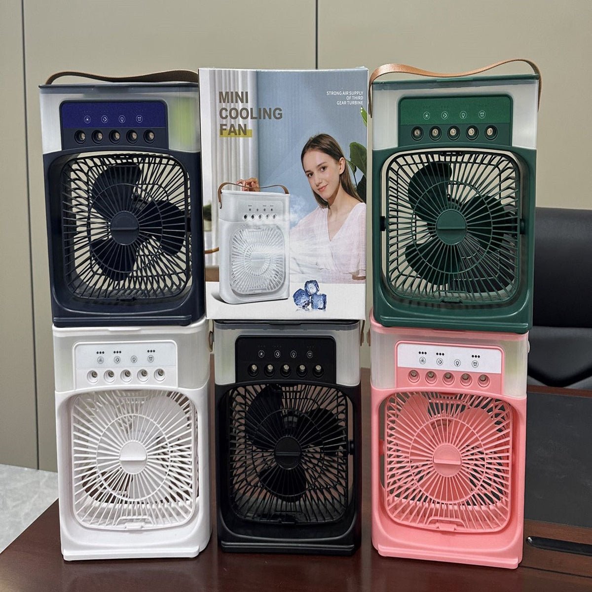 Portable 3-in-1 Air Cooler Fan β Mini AC for Room, Office & Car | Fast Cooling + Humidifier | Ships from USA πΊπΈ | TikTok & Amazon Hot Seller! -