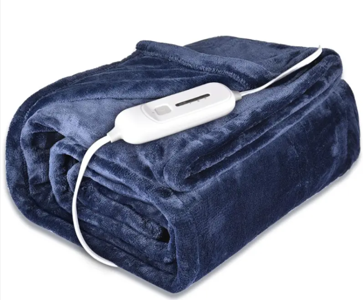 3-Level Safety Heated Blanket with Adjustable Temperature -