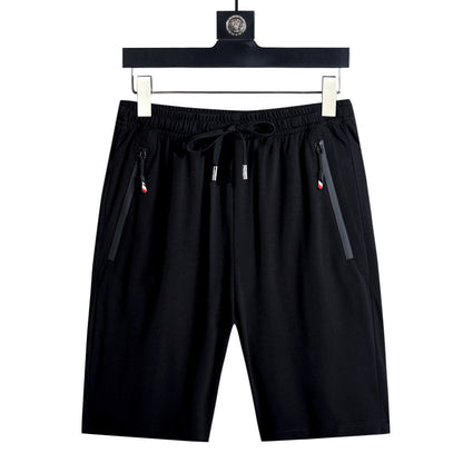 Thin Fitness Running Beach Five-Point Pants - Image26755173253214