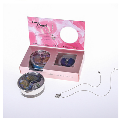 Pearl Jewelry Gift Box with Freshwater Necklace - Image26755127509086