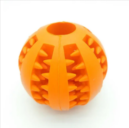 Interactive Rubber Slow Feeder Dog Ball - Image26755100344414
