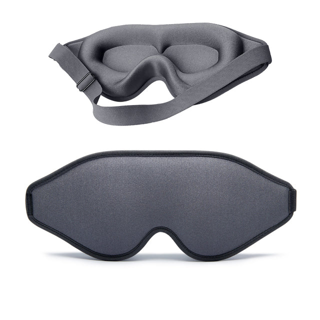 3D Natural Memory Foam Sleep Mask for Comfort - 
