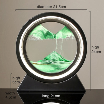 Moving Sand Art Landscape Table Lamp - Image26755088253022
