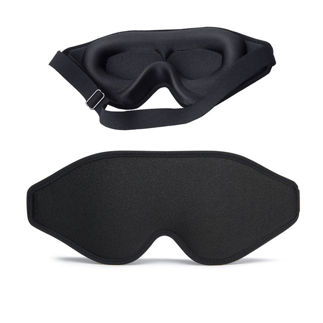 3D Natural Memory Foam Sleep Mask for Comfort - 