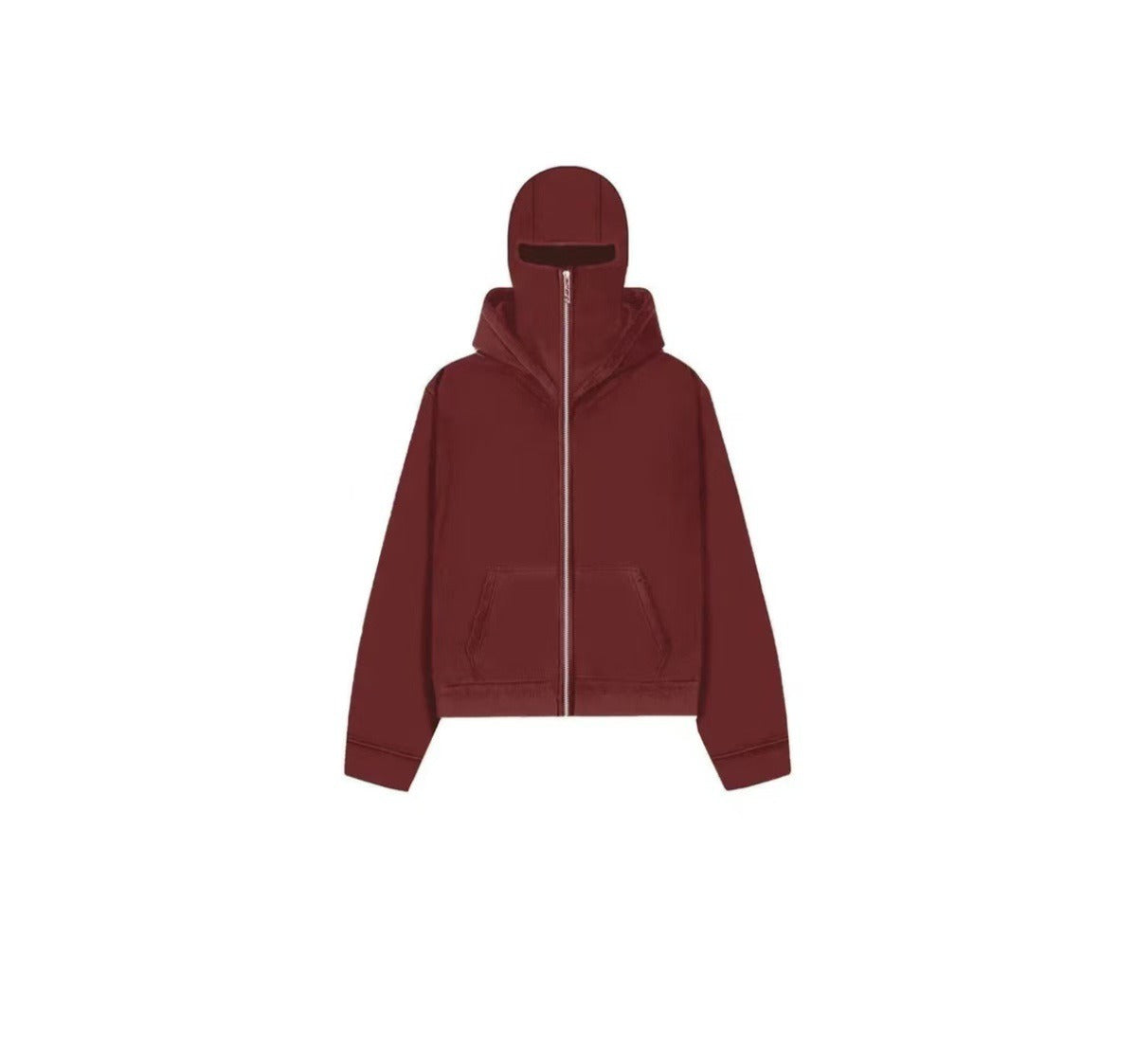 Men's Hooded Zip-Up Baseball Jacket - Image26755122888798