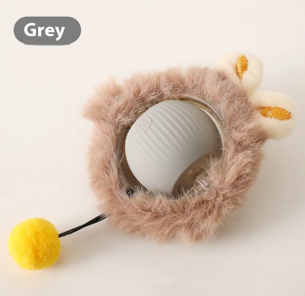 PurrPlay Self-Rolling Cat Toy Ball - 