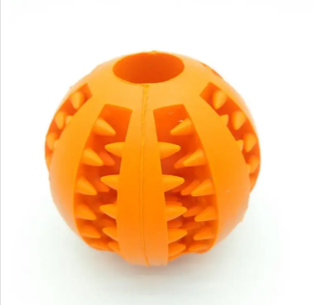 Interactive Rubber Slow Feeder Dog Ball - Image26755101065310
