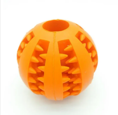 Interactive Rubber Slow Feeder Dog Ball - Image26755101065310