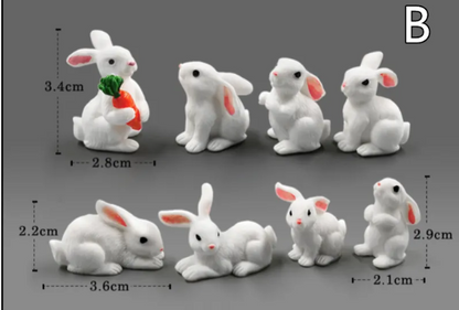 Mini Resin Animal Figurines – DIY Micro-Landscape Decor - Image26755147268190