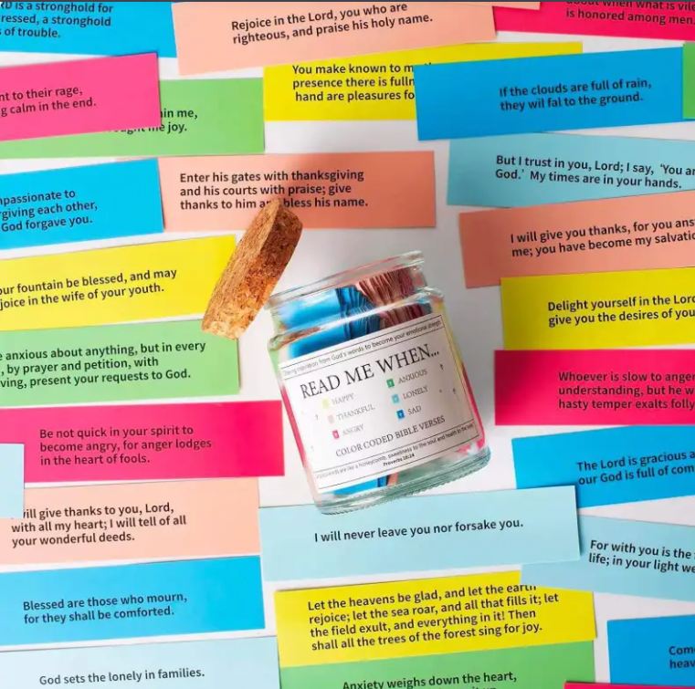 Bible Verses In A Jar - 