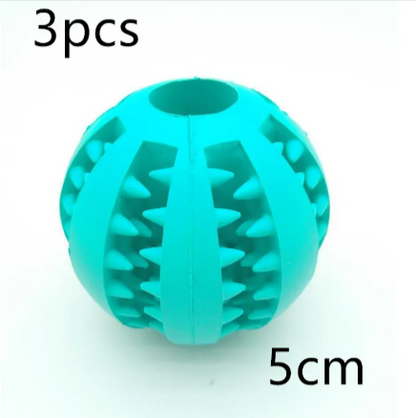 Interactive Rubber Slow Feeder Dog Ball - Image26755100737630