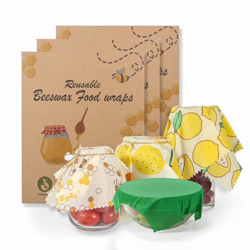 Cotton Beeswax Fresh-Keeping Cloth - 