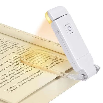 LED USB Rechargeable Book Light Reading Light Eye Protection - Image26755103686750