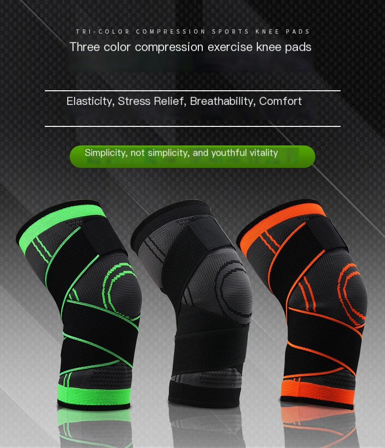 Men's Compression Knee Brace for Sports and Fitness - 