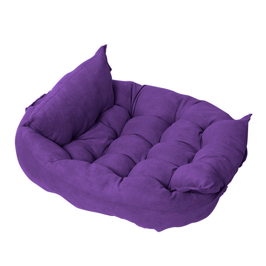 Space-Saving Folding Sofa Bed for Home Relaxation