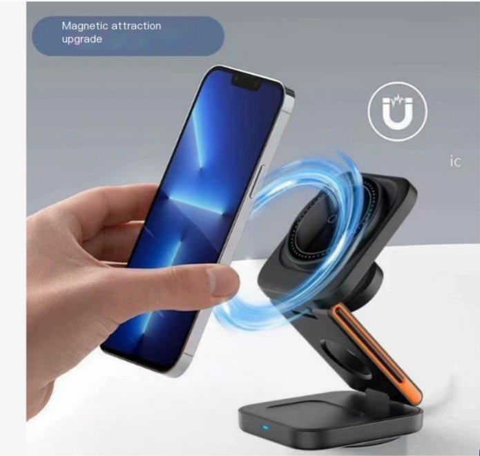 3-in-1 Folding Wireless Charger - 