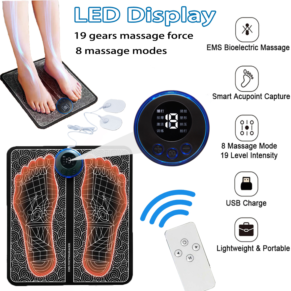 Rechargeable Foot Massage Pad - 