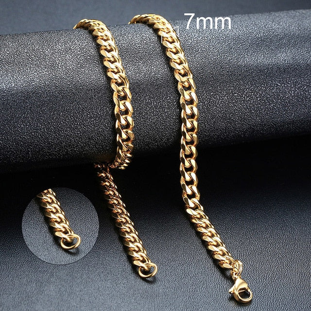 Twisted Rope Figaro Necklaces - 