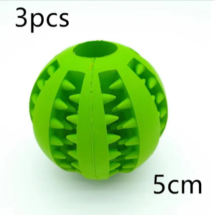 Interactive Rubber Slow Feeder Dog Ball - Image26755100639326