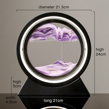 Moving Sand Art Landscape Table Lamp - Image26755088384094