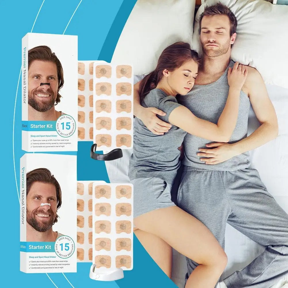 Magnetic Nasal Dilator Strips for Better Sleep - 