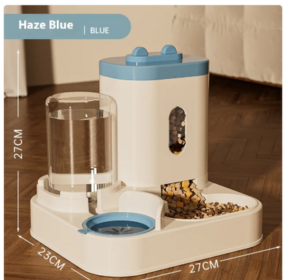 Automatic Pet Feeder Dog Basin Cat Bowl Supplies Water Dispenser - Image26755120824414