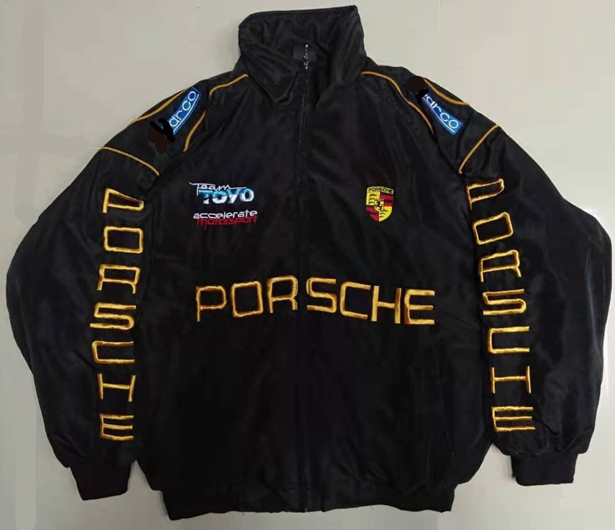 F1 Racing Jacket - Vintage Style Embroidered Outerwear - 