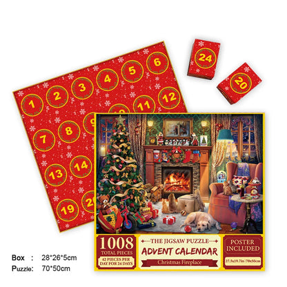 Merry Jigsaw Advent Calendar Puzzle - Image26755123511390