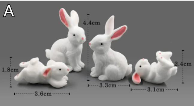 Mini Resin Animal Figurines – DIY Micro-Landscape Decor - Image26755147169886