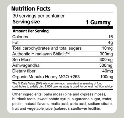 Shilajit 3-in-1 Gummies for Men - Image26755086155870