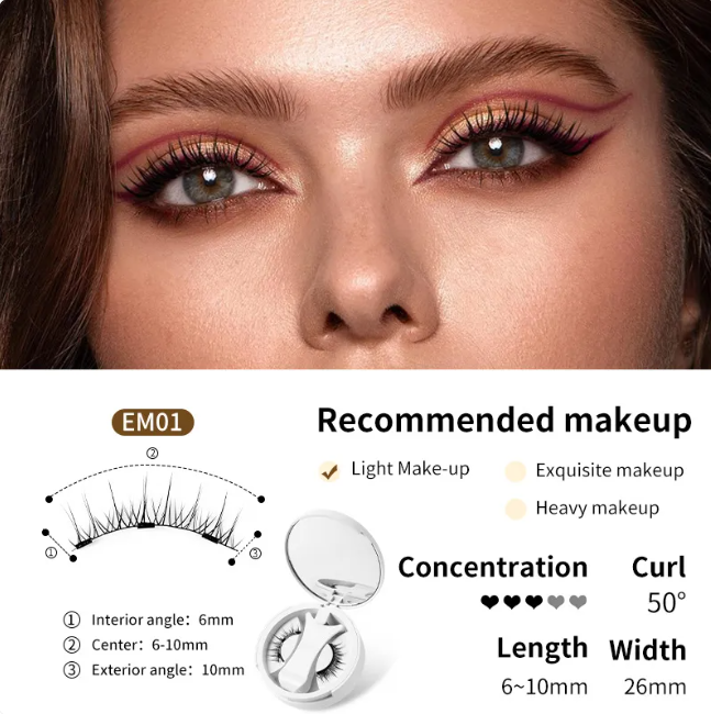 Magnetic Eyelashes Set - 