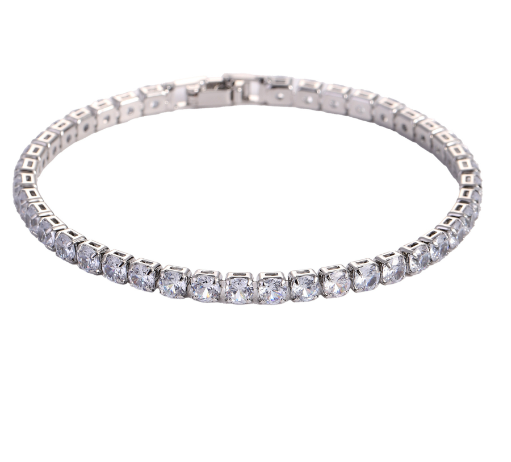 Hip Hop 4.0 Micro Zircon Tennis Bracelet Set - 