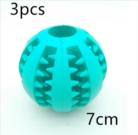 Interactive Rubber Slow Feeder Dog Ball - Image26755101032542