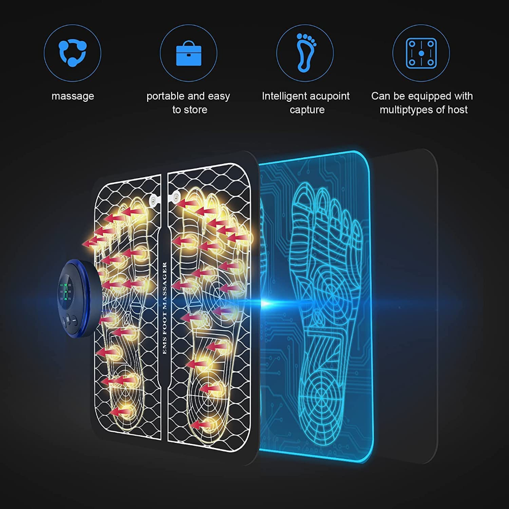 Rechargeable Foot Massage Pad - Image26755089432670