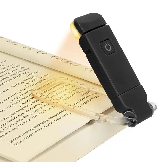 LED USB Rechargeable Book Light Reading Light Eye Protection - 