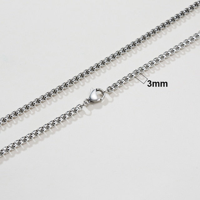 Twisted Rope Figaro Necklaces - 