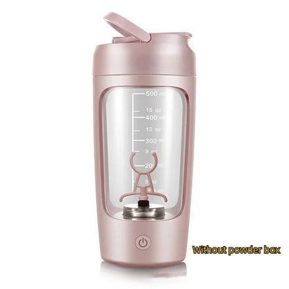 Electric Portable Whey Protein Shaker Bottle - Image26755139502174
