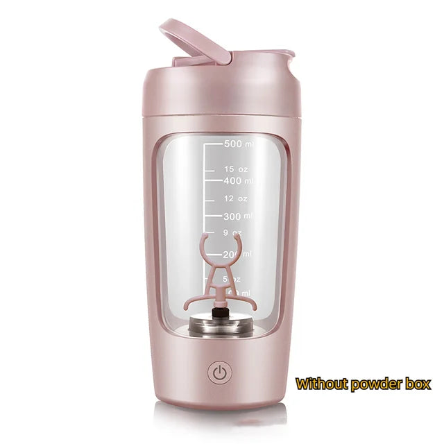 Electric Portable Whey Protein Shaker Bottle - Image26755140091998