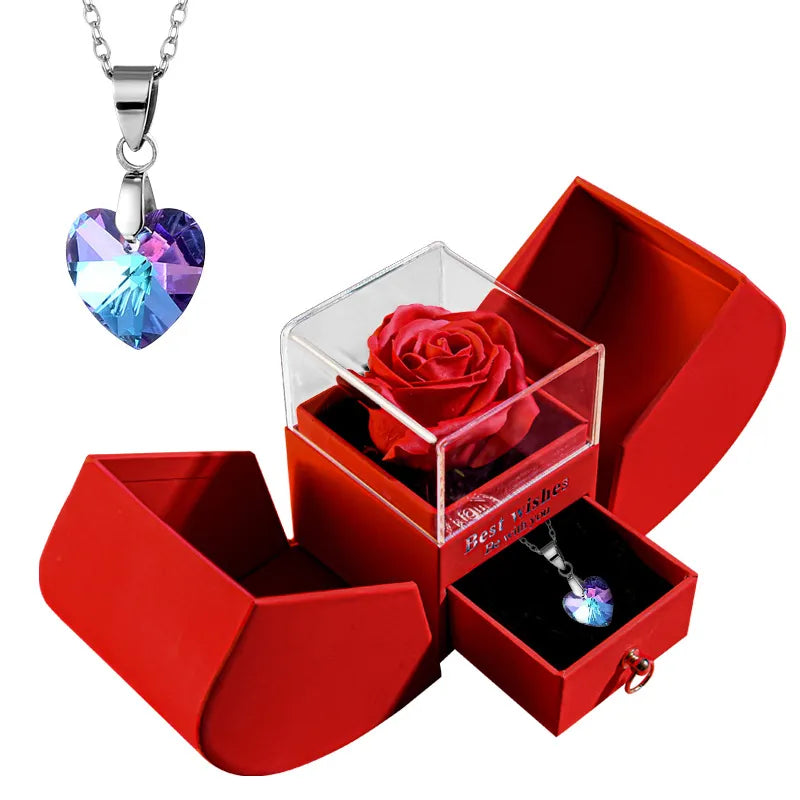 Christmas Jewelry Box Necklace - 