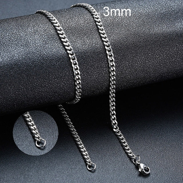 Twisted Rope Figaro Necklaces - Image26755091202142