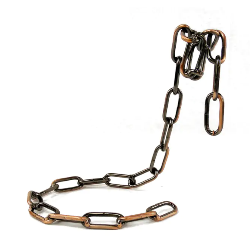 Magic Iron Chain Wine Bottle Holder - 