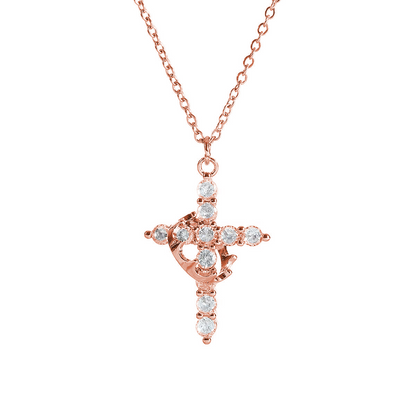 Crown Cross Necklace - Image26755309961310