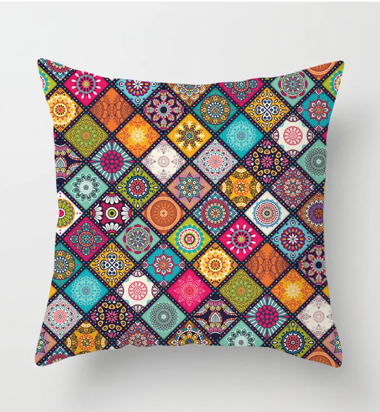 Soft Mandala Sofa Pillowcase - 