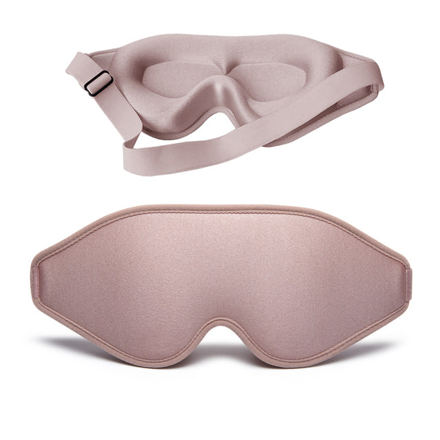 3D Natural Memory Foam Sleep Mask for Comfort - 