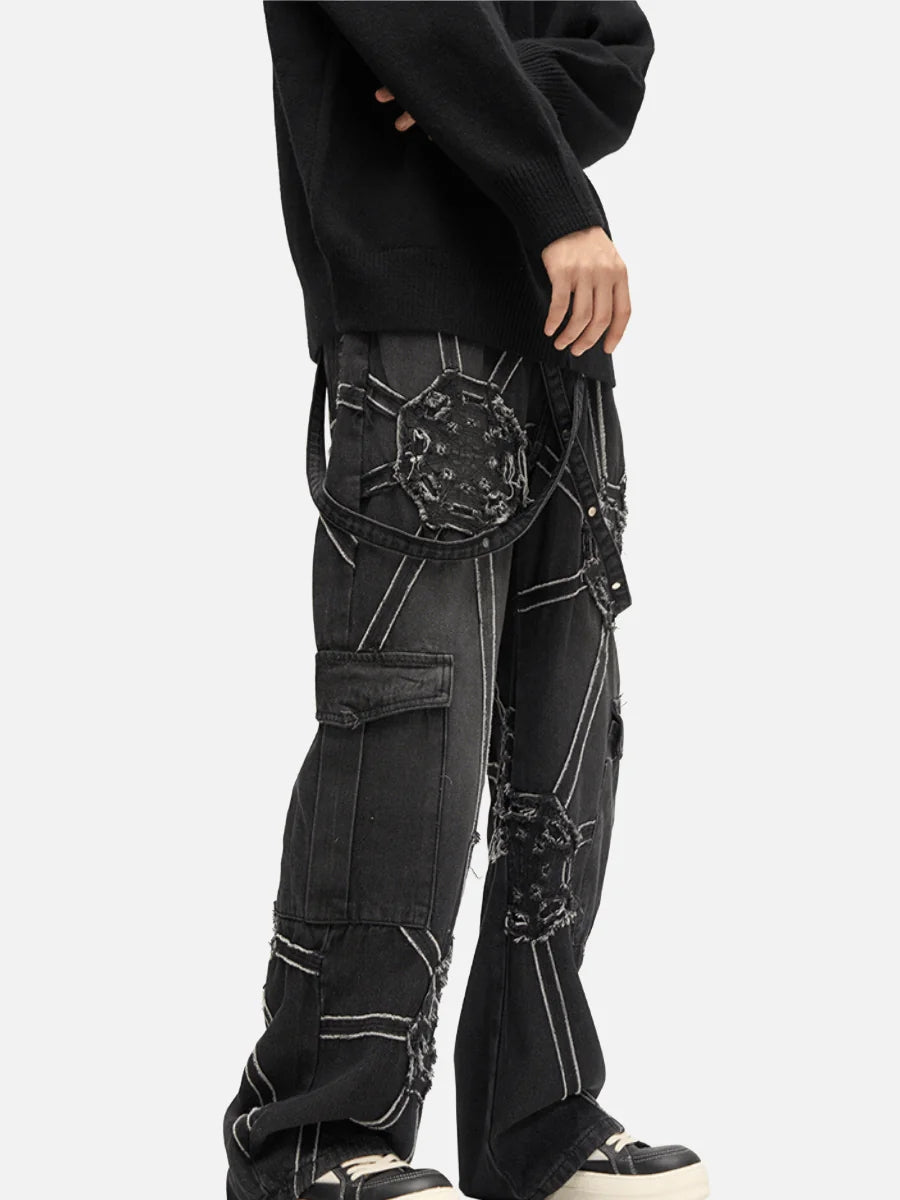 Spider Denim Pants - Image26755088646238