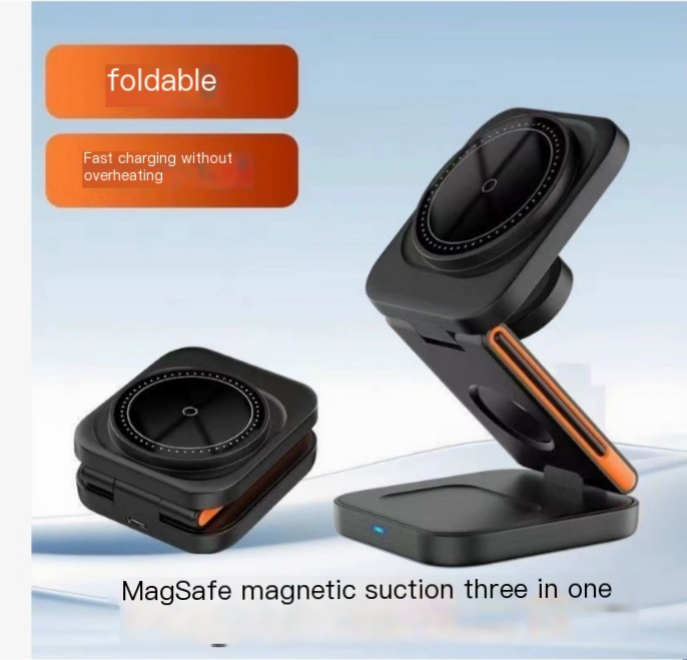 3-in-1 Folding Wireless Charger - 