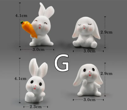 Mini Resin Animal Figurines – DIY Micro-Landscape Decor - Image26755147399262